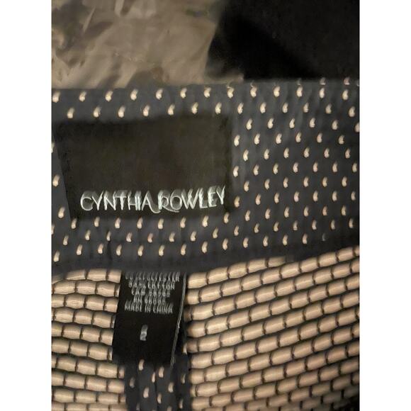 Cynthia Rowley Shorts Womens Size 2 Black and White Polka Dot‎ Print - Picture 4 of 4